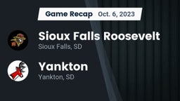 Recap: Sioux Falls Roosevelt  vs. Yankton  2023