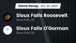 Recap: Sioux Falls Roosevelt  vs. Sioux Falls O'Gorman  2023
