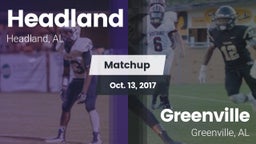 Matchup: Headland Middle vs. Greenville  2017