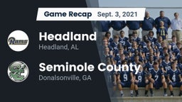 Recap: Headland  vs. Seminole County  2021