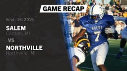 Recap: Salem  vs. Northville  2016