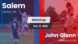 Matchup: Salem  vs. John Glenn  2016
