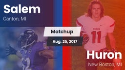 Matchup: Salem  vs. Huron  2017