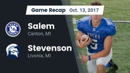 Recap: Salem  vs. Stevenson  2017