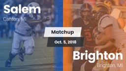 Matchup: Salem  vs. Brighton  2018