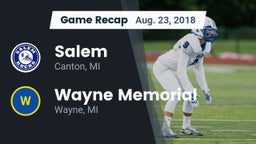 Recap: Salem  vs. Wayne Memorial  2018