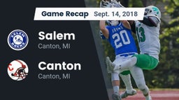 Recap: Salem  vs. Canton  2018