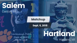 Matchup: Salem  vs. Hartland  2019