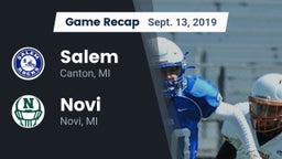 Recap: Salem  vs. Novi  2019