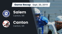 Recap: Salem  vs. Canton  2019