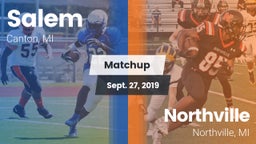 Matchup: Salem  vs. Northville  2019