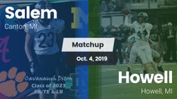 Matchup: Salem  vs. Howell 2019