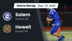 Recap: Salem  vs. Howell 2020