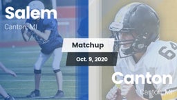 Matchup: Salem  vs. Canton  2020