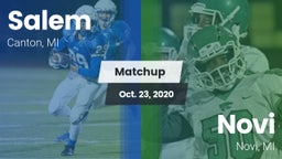 Matchup: Salem  vs. Novi  2020