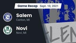 Recap: Salem  vs. Novi  2021