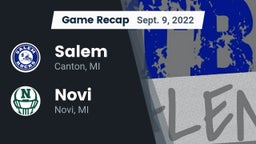Recap: Salem  vs. Novi  2022