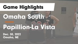 Omaha South  vs Papillion-La Vista  Game Highlights - Dec. 30, 2022
