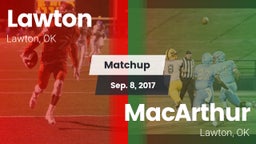 Matchup: Lawton  vs. MacArthur  2017