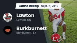 Recap: Lawton   vs. Burkburnett  2019