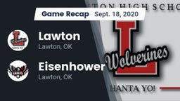 Recap: Lawton   vs. Eisenhower  2020