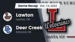 Recap: Lawton   vs. Deer Creek  2022