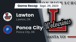 Recap: Lawton   vs. Ponca City  2023