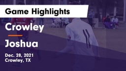 Crowley  vs Joshua  Game Highlights - Dec. 28, 2021