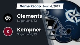 Recap: Clements  vs. Kempner  2017