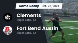 Recap: Clements  vs. Fort Bend Austin  2021
