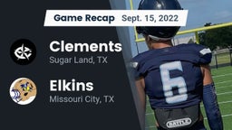 Recap: Clements  vs. Elkins  2022