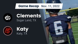 Recap: Clements  vs. Katy  2022