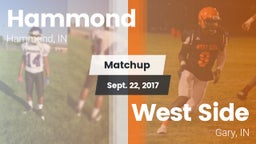 Matchup: Hammond  vs. West Side  2017