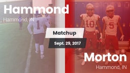 Matchup: Hammond  vs. Morton  2017