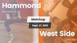 Matchup: Hammond  vs. West Side  2019