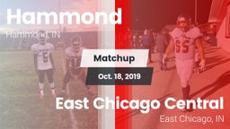 Matchup: Hammond  vs. East Chicago Central  2019
