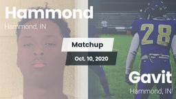 Matchup: Hammond  vs. Gavit  2020