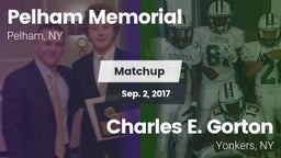 Matchup: Pelham Memorial vs. Charles E. Gorton  2017