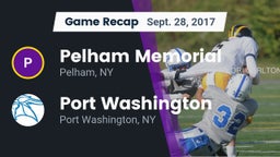 Recap: Pelham Memorial  vs. Port Washington 2017