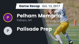 Recap: Pelham Memorial  vs. Palisade Prep 2017