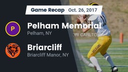 Recap: Pelham Memorial  vs. Briarcliff  2017