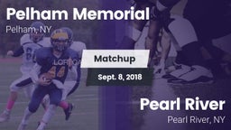 Matchup: Pelham Memorial vs. Pearl River  2018