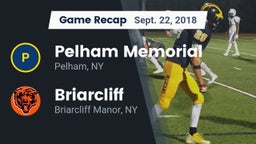 Recap: Pelham Memorial  vs. Briarcliff  2018