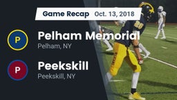 Recap: Pelham Memorial  vs. Peekskill  2018