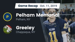 Recap: Pelham Memorial  vs. Greeley  2019