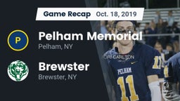 Recap: Pelham Memorial  vs. Brewster  2019