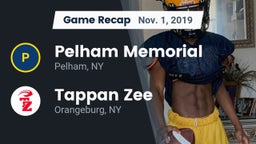 Recap: Pelham Memorial  vs. Tappan Zee  2019