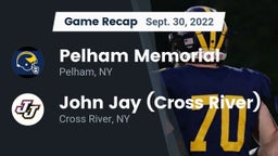 Recap: Pelham Memorial  vs. John Jay  (Cross River) 2022