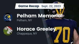 Recap: Pelham Memorial  vs. Horace Greeley  2023