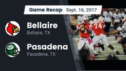 Recap: Bellaire  vs. Pasadena  2017